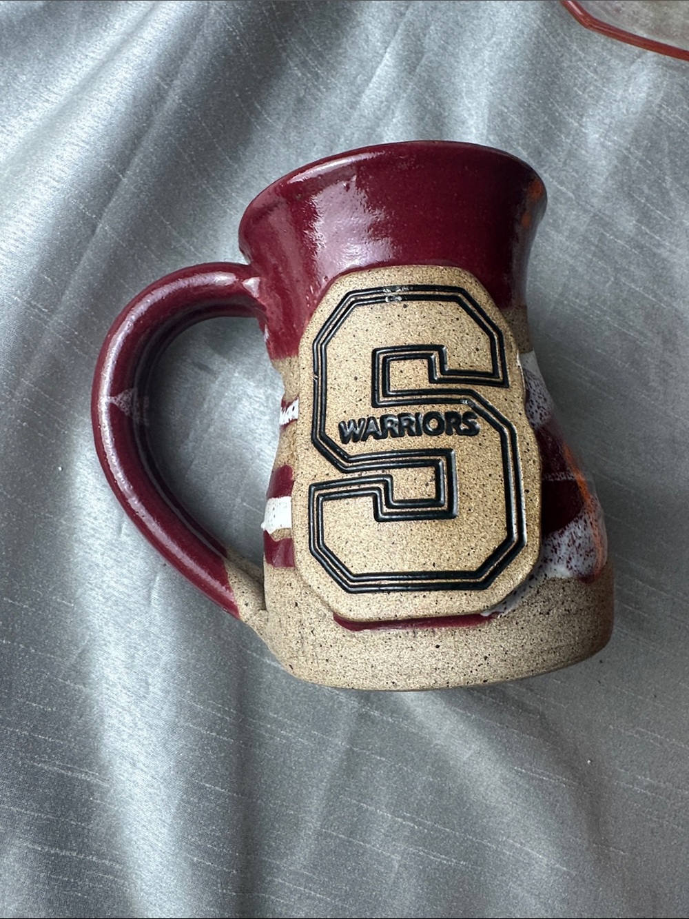 Signed Handmade Pottery Mug From Sparta Ware